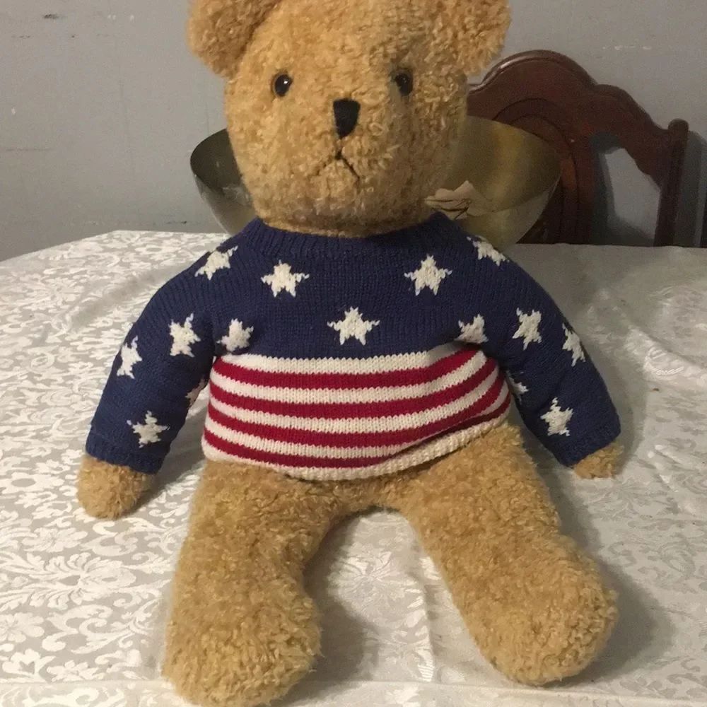 Vintage 1991 TY Patriot Bear